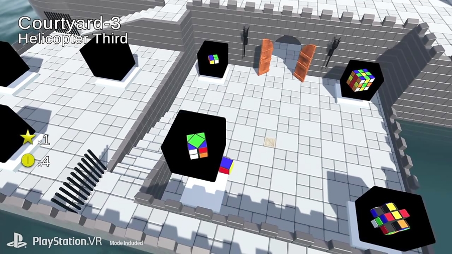گیم پلی بازی Twisty Puzzle Simulator برای PS VR