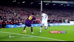 ضایع شدن مسی مقابل رئال مادرید...