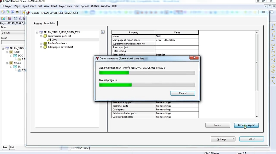 bill of material_eplanp8