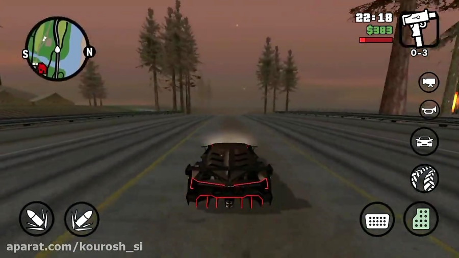 مود gta sa برای iOS