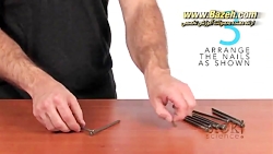 میخ های تعادل  آزمایش های علمی...