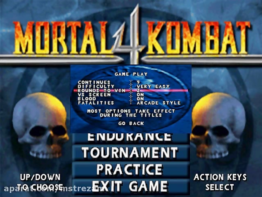 گیم پلی دوم من از Mortal Kombat 4