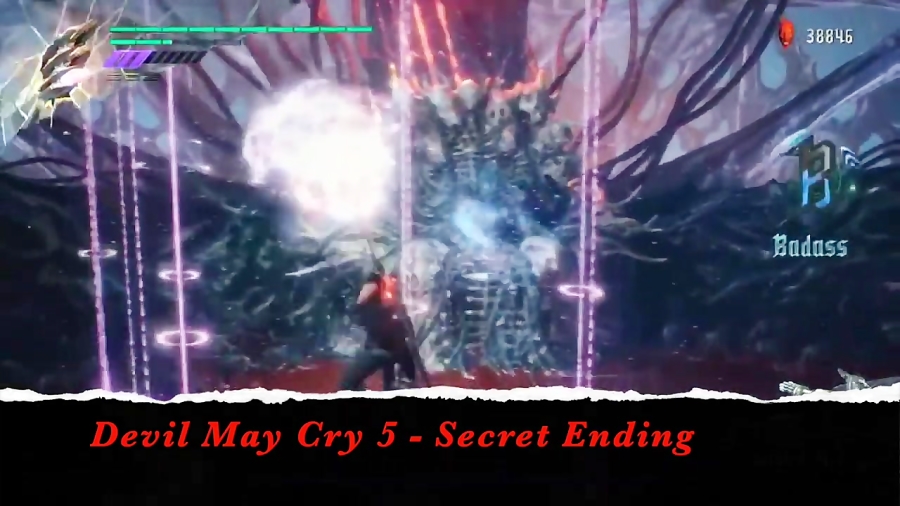 پایان مخفیانه بازی Devil May Cry 5 در اول بازی (شکست یوریزن)