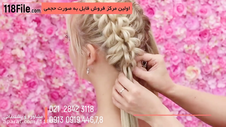10 مدل شینیون مو برای مهمونی های عید98