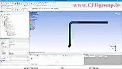 آموزش Fsi تعامل سیال و سازه در انسیس فلوئنت برهم کنش سیال سازه