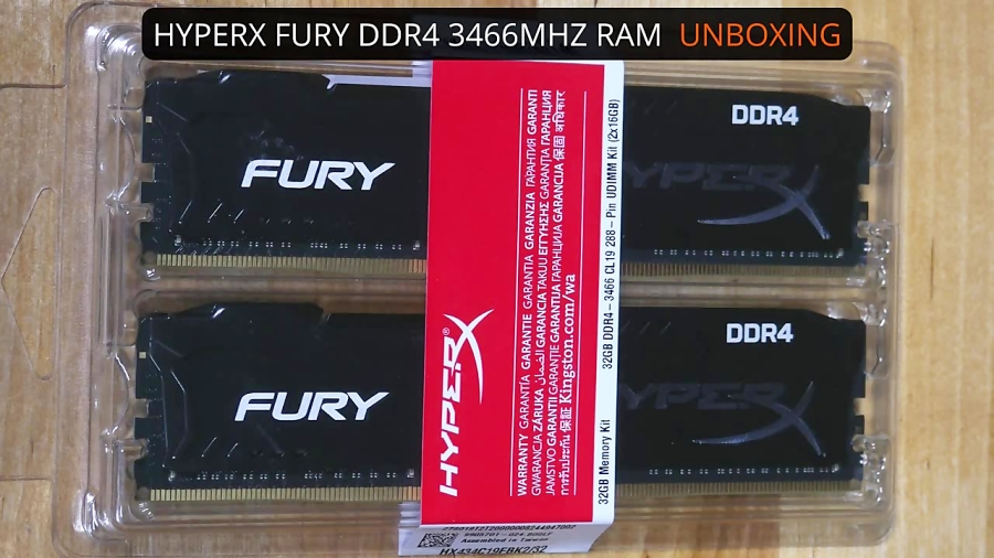 Kingston HyperX Fury Black 32G...