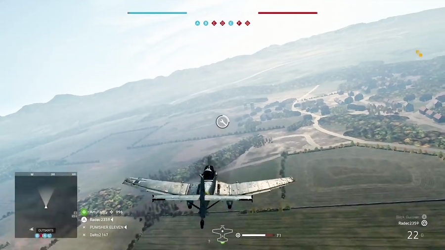 گیم پلی نبرد هوایی در بازی اکشن و مهیج Battlefield V