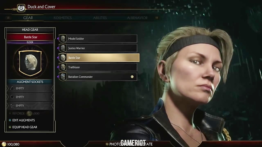 MORTAL KOMBAT 11 SONYA ( Customization / Fatal Blow Fatalities )