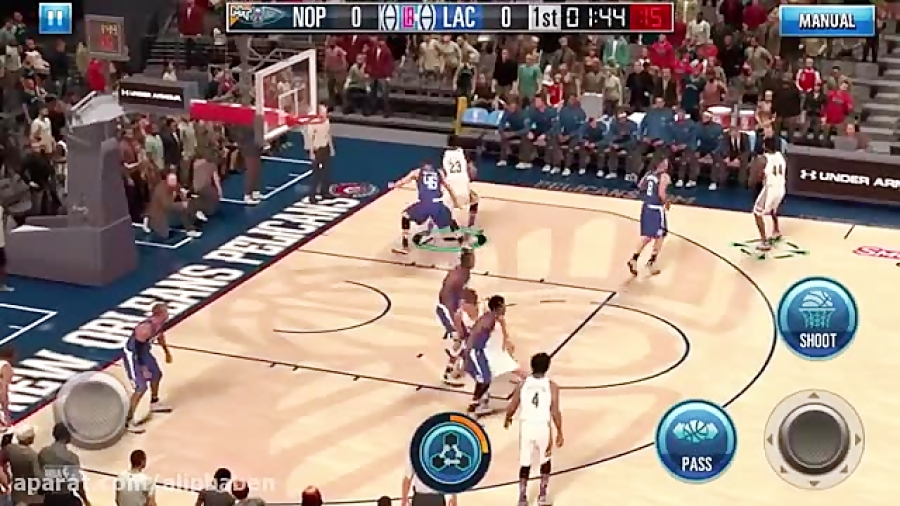 تریلر معرفی بازی NBA 2K Mobile   کیفیت 1080p زمان60ثانیه