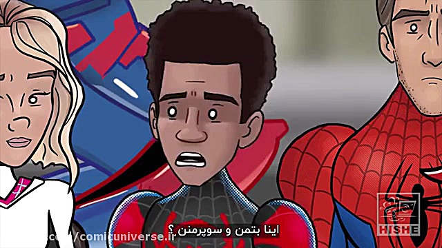 انیمیشن Spider Man Into the Spider Verse 2018 چگونه باید تمام میشد؟ زمان449ثانیه