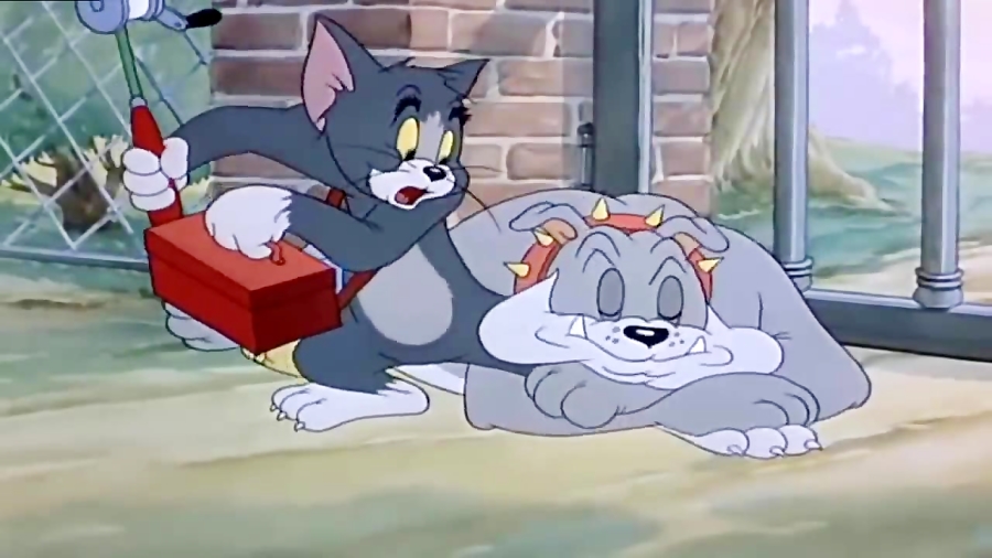 Tom and Jerry Smarty Cat 1955 TJ Movie Cartoon For Kids