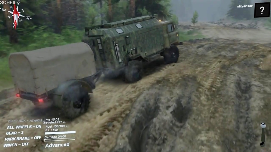 Spintires The Original Game - Game Play