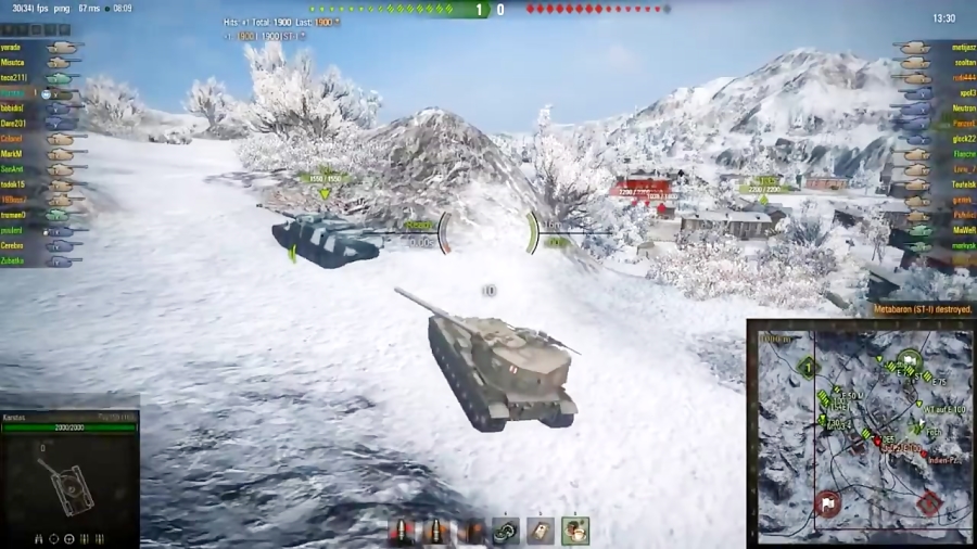 Highest Damage Record with FV215b 183 in World of Tanks