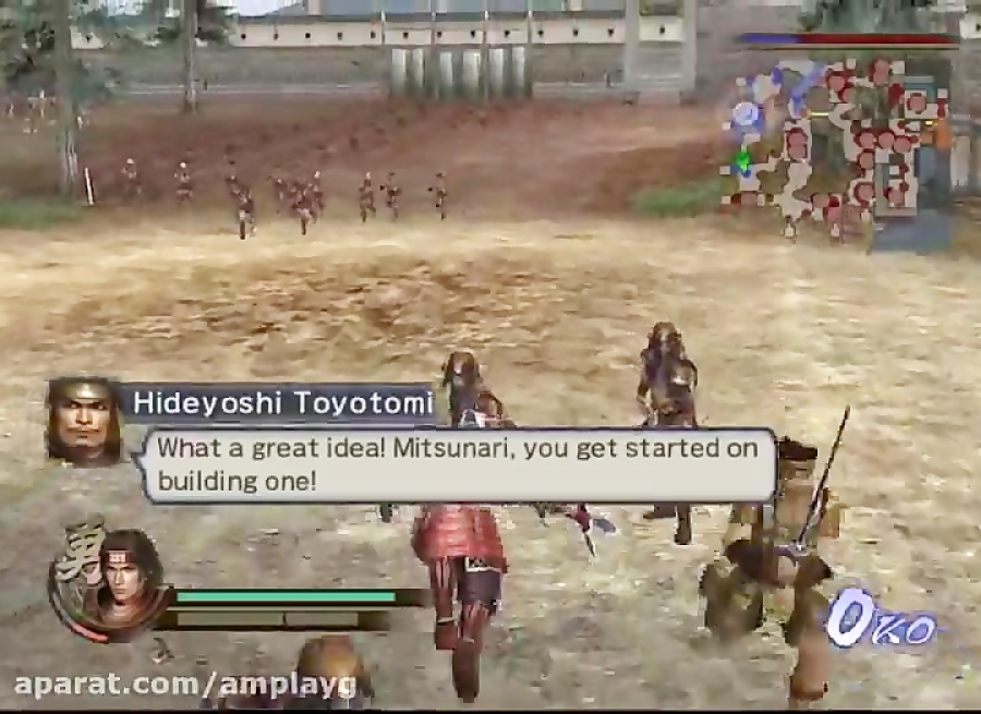 مرحله دوم yukimura-پارت 2-samurai warriors 2