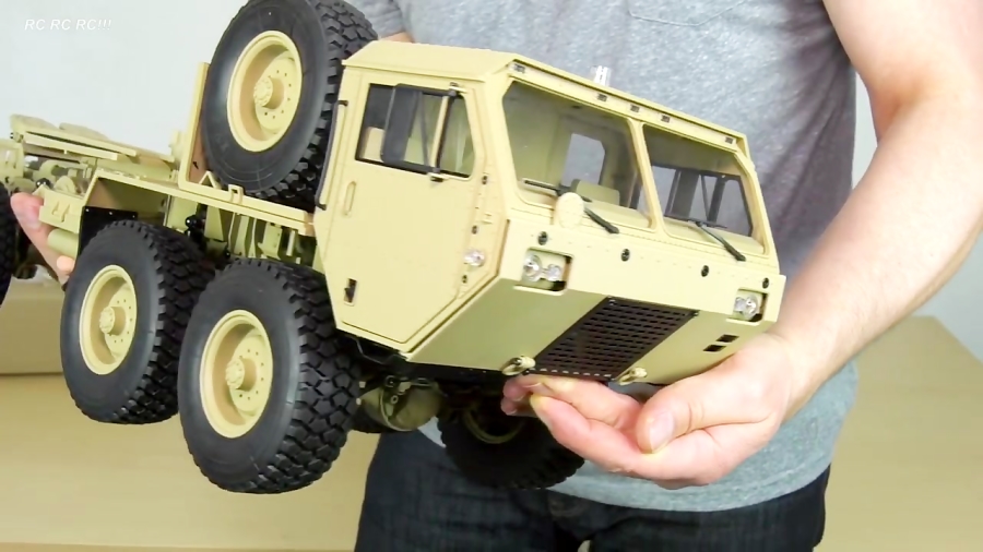 m983 hemtt oshkosh 8x8 military truck rc