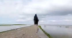 انفجار جاده چارقلی به گمیشان ت...