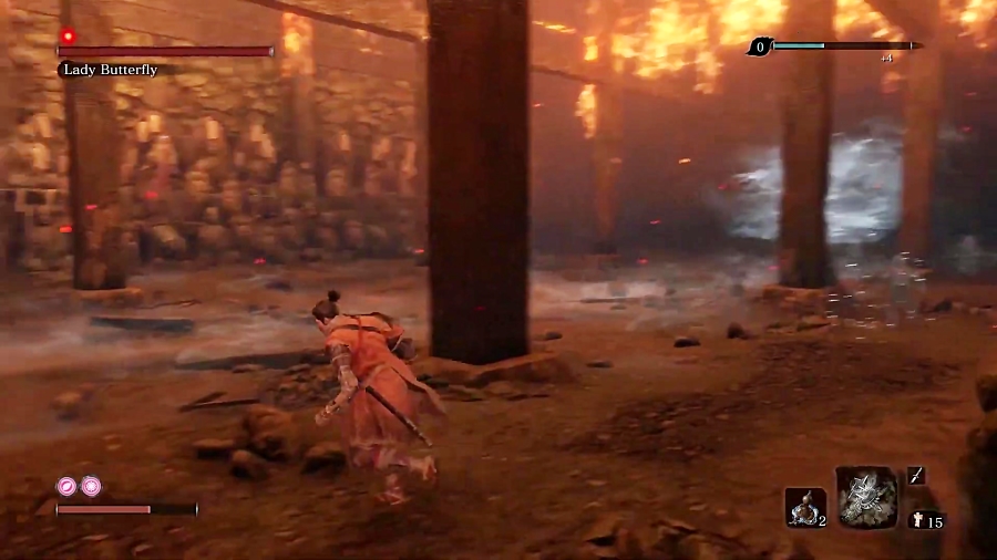 گیم پلی بازی Sekiro Guide - Lady Butterfly