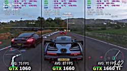 مقایسه فریم ریت بازی ها GTX 16...