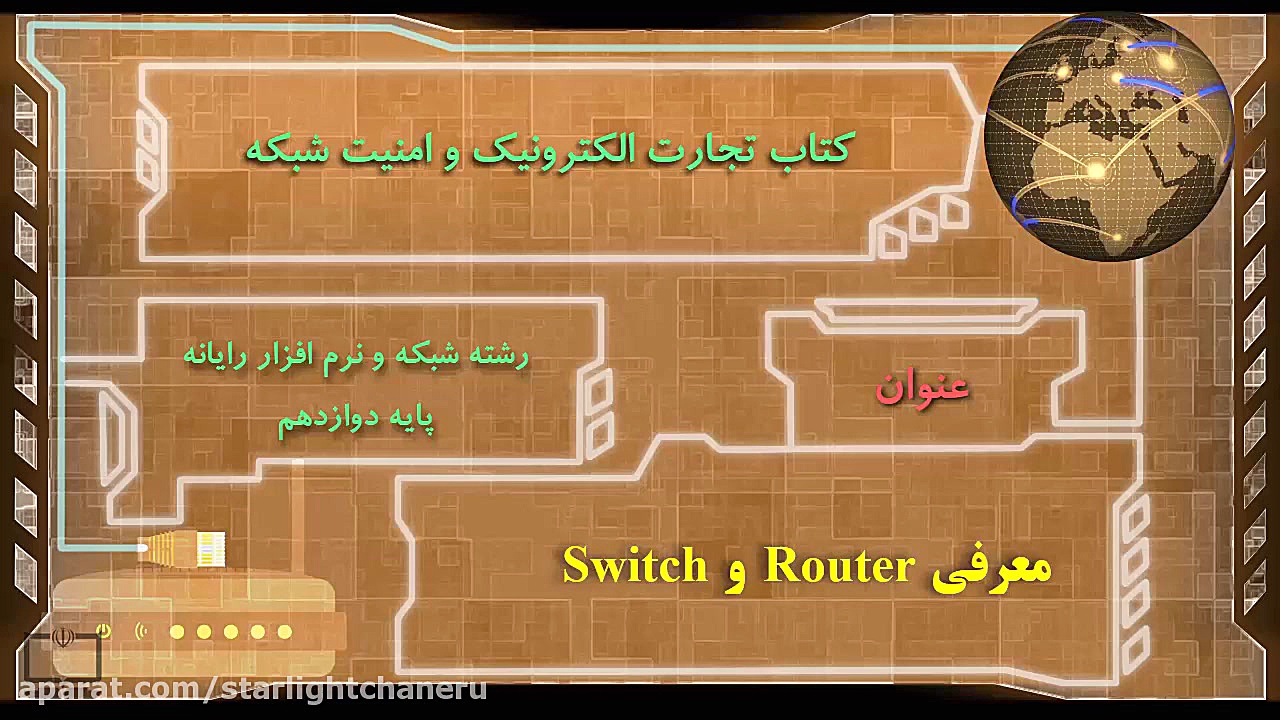 فیلم ۱۲۲۱۷ - معرفی Router و Switch زمان229ثانیه