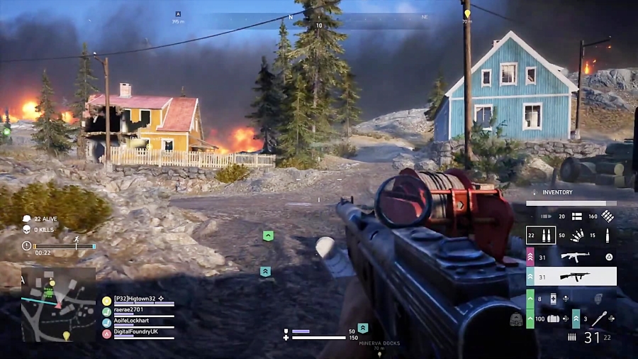 بررسی فنی بازی Battlefield V - Firestorm PS4 vs XO