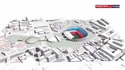 طرح جدید نیوکمپ بارسلونا