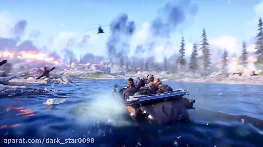 Battlefield V Firestorm Reveal - تریلر بازی بتلیفلد وی بخش بتل رویال