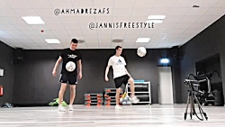 تمرین احمدرضا فلسفی با قهرمان...