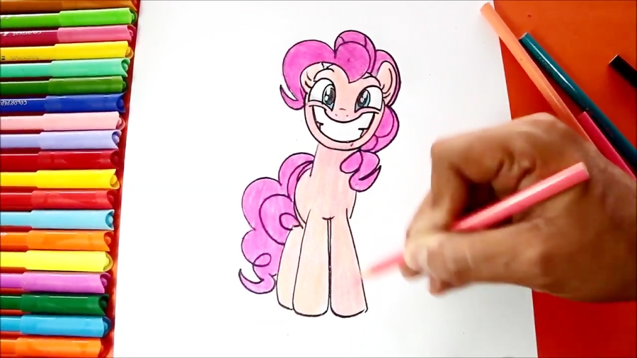 How To Draw Pinkie Pie( My Little Pony)