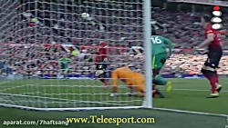 پیروزی منچستر یونایتد مقابل وا...