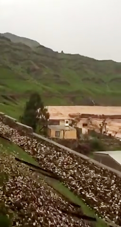 پل چمسنگر لرستان کامل زیر آب ر...