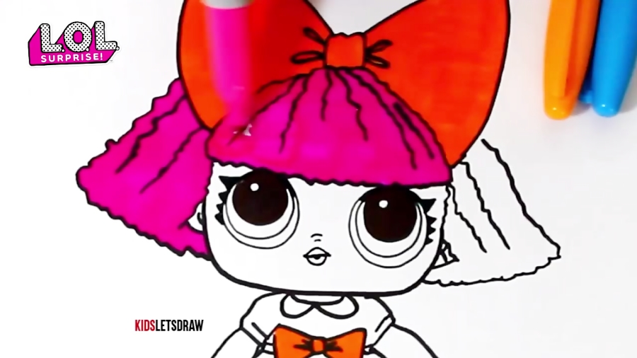 How to Draw Glitter Queen Doll