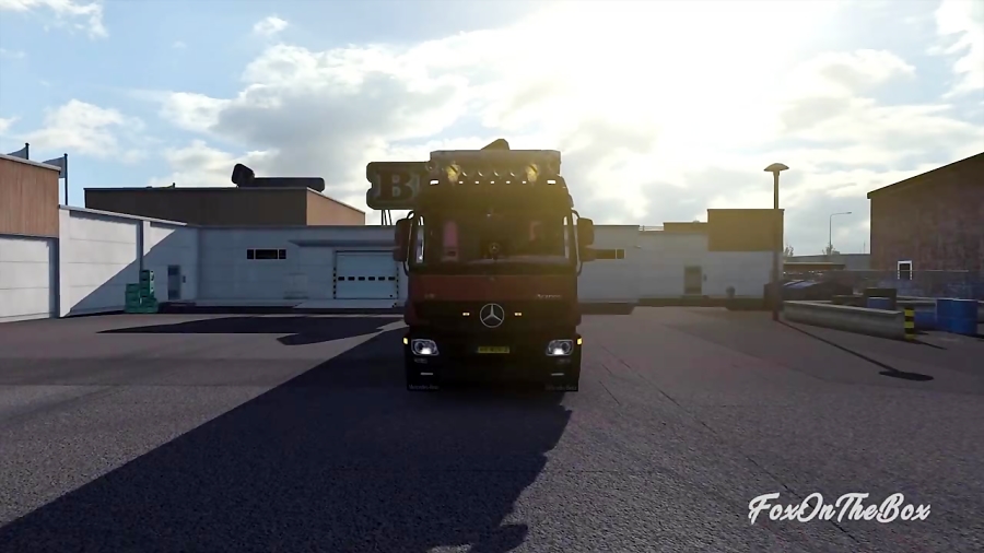 SFX Mercedes Actros MP3 1855 V8 Sound Mod | Euro Truck Simulator 2 Mod