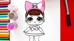How to Draw Fancy Glitter Doll