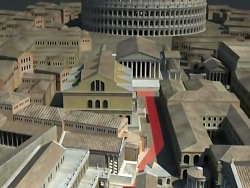 بازسازی 3 بعدی شهر رم ، پایتخت...