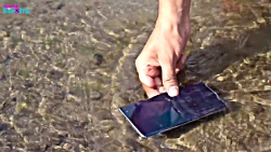 تست ضد آب بودن گوشی گلکسی S10