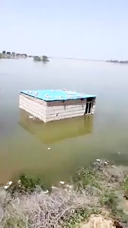 خوزستان طغیان سیل اهالی روستای...