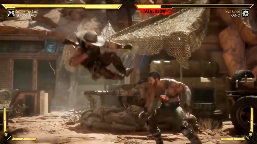 Mortal Kombat 11 - Erron Black Gameplay