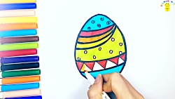 Como dibujar un huevo de pascu...