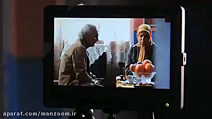 پشت صحنه سریال بر سر دوراهی زمان38ثانیه