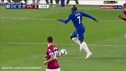 خلاصه بازی چلسی 2 - وستهام 0