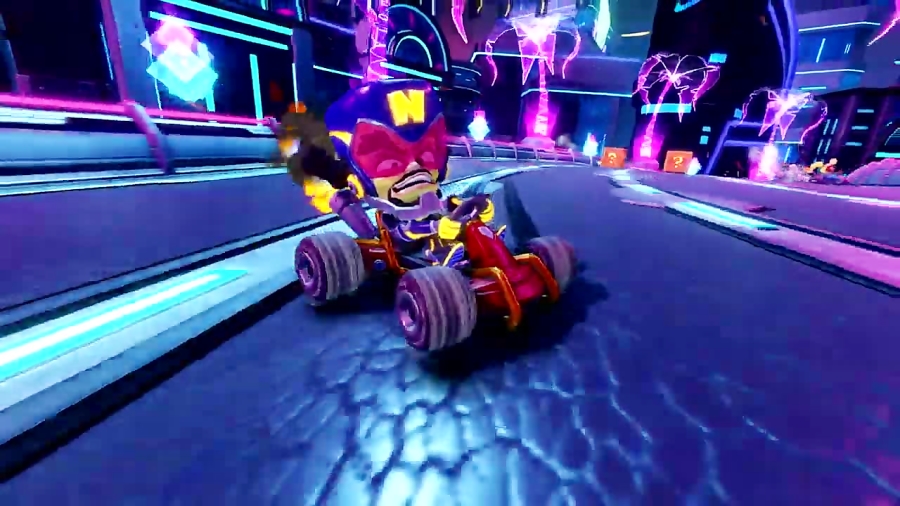 تریلر اسکین های "Electron" بازی Crash Team Racing Nitro - Fueled