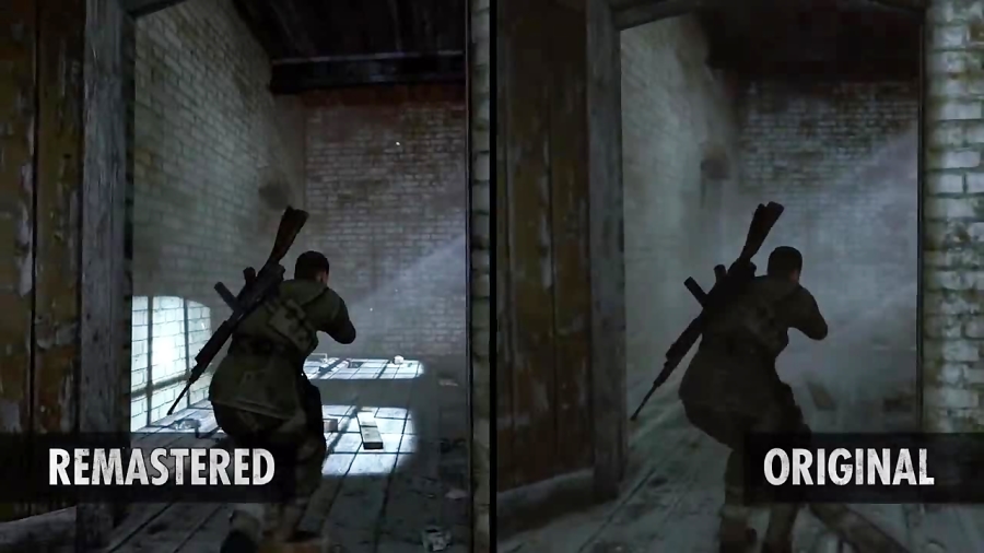 مقایسه گرافیکی نسخه ریمستر شده Sniper Elite V2 با نسخه اصلی