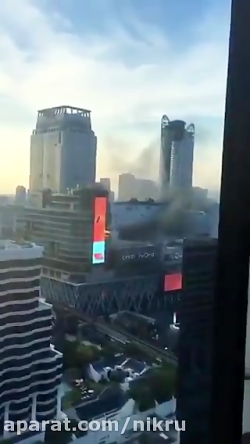 آتش سوزی مرگبار آسمان خراش بان...
