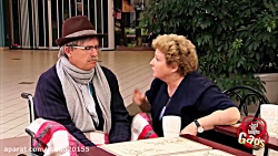 دوربین مخفی خنده دار پیرمرد زب...