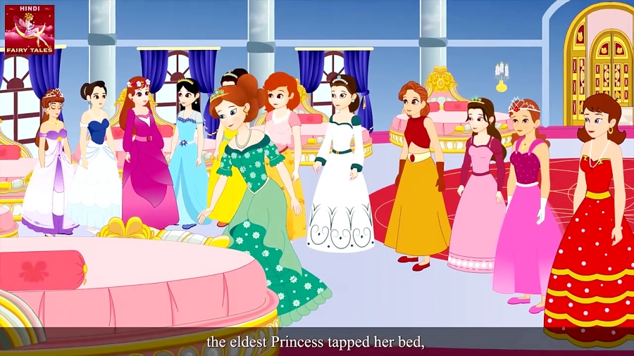 dancing princess tale in hindi