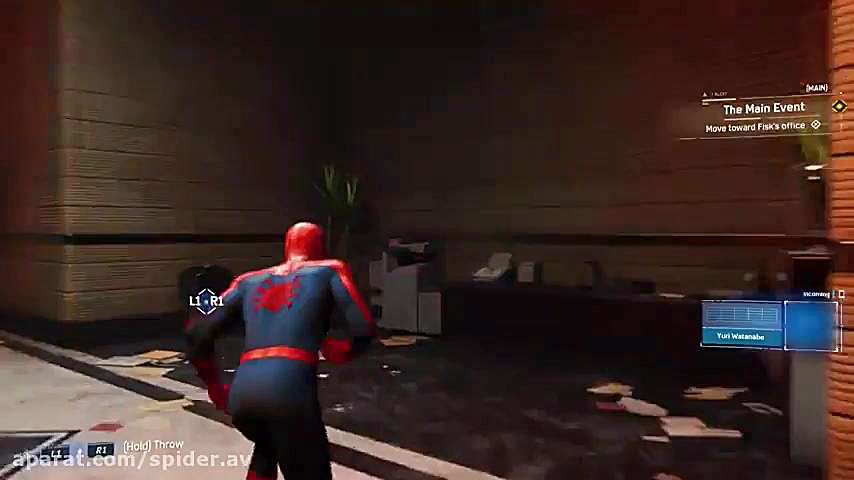 مرحله ۱ بازی مرد عنکبوتی ps4 ۲۰۱۸ . فیلم مارول. Spider man زمان2746ثانیه