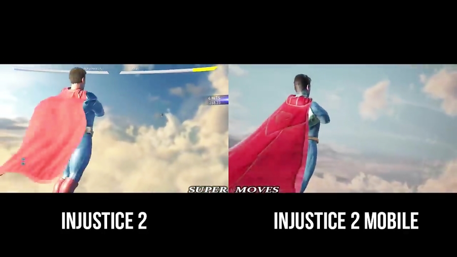 مقایسه ی گرافیکی Injustice 2 و Injustice 2 Mobile