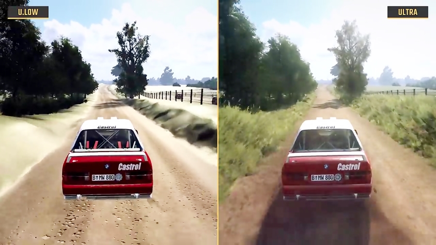 Dirt Rally 2.0 Ultra Low vs. Ultra