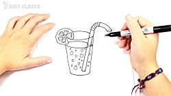 Cómo dibujar un Vaso paso a pa...
