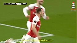 پیروزی آرسنال مقابل ناپولی در...